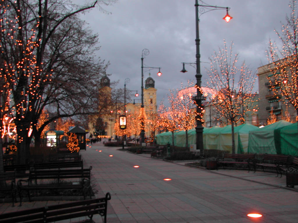 Debrecen - Piac ut - December 03 2